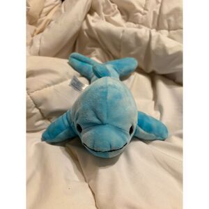 Anico Promotions Blue Dolphin Plush – Soft Stuffed Animal Toy